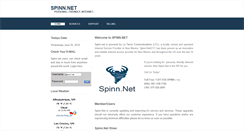 Desktop Screenshot of home.spinn.net